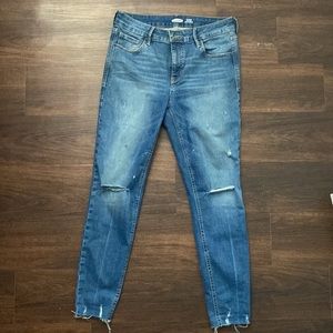 Old navy rockstar jeans size 8